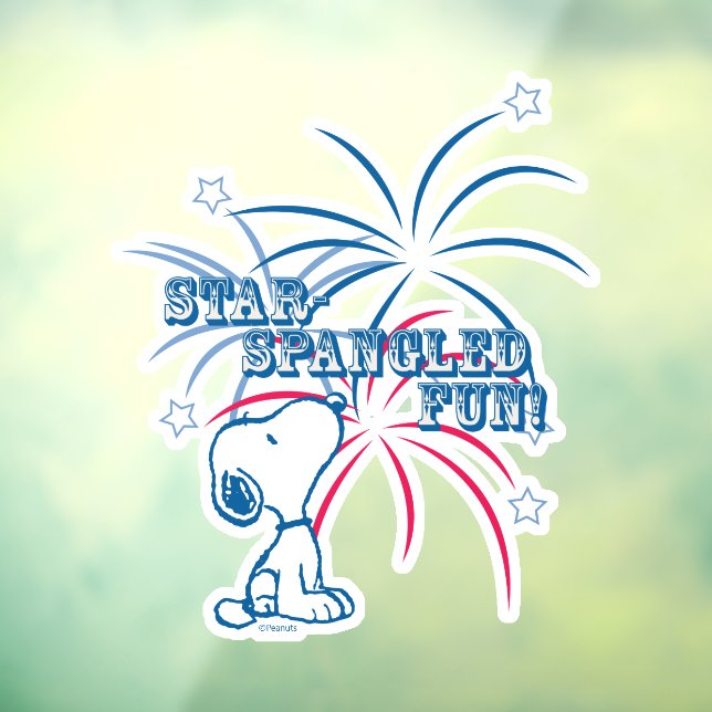 Snoopy Star Spangled Fun (Sheet 3)