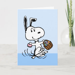 Snoopy The Easter Beagle Holiday Card