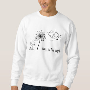 Snoopy With Dandelion Sweatshirt