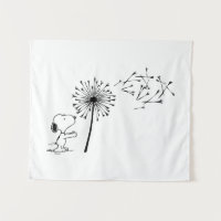 Snoopy With Dandelion