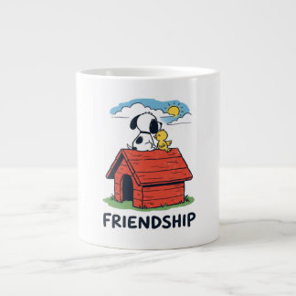 Snoopy & Woodstock Besties Red Doghouse Large Coffee Mug