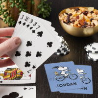 Snoopy & Woodstock Bicycle Playing Cards