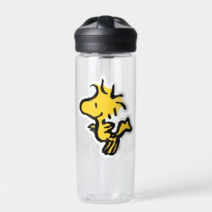 Snoopy & Woodstock Fun & Flowers Water Bottle