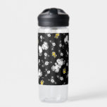 Snoopy & Woodstock Fun & Flowers Water Bottle<br><div class="desc">Take a look at this super cute design featuring Snoopy & Woodstock stopping to smell the flowers.</div>