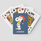 Snoopy & Woodstock Holiday Playing Cards