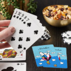 Snoopy & Woodstock Hot Air Balloon Playing Cards