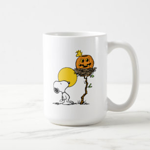 Snoopy & Woodstock Nest With Jack O' Lantern Coffee Mug