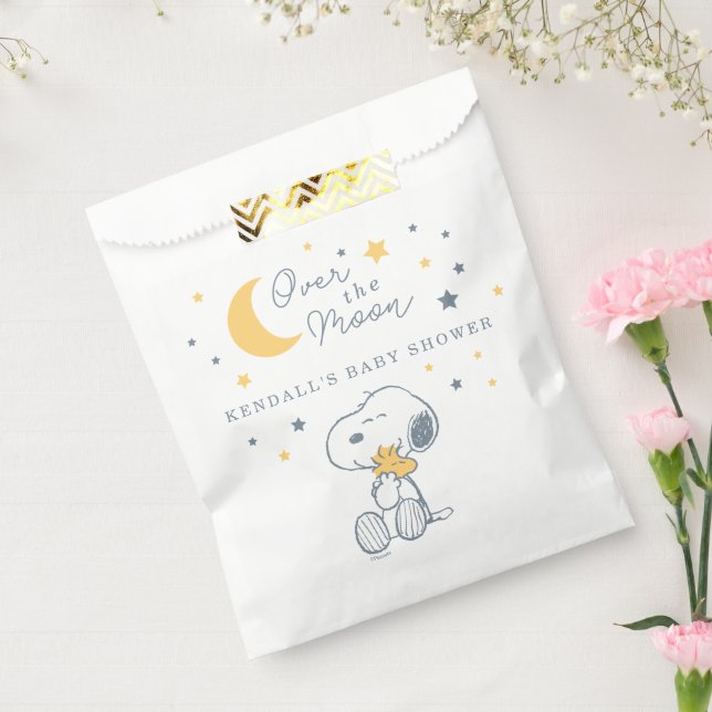 Snoopy & Woodstock | Over the Moon Baby Shower Favour Bag (Sealed)