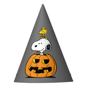 Snoopy & Woodstock Pumpkin Party Hat