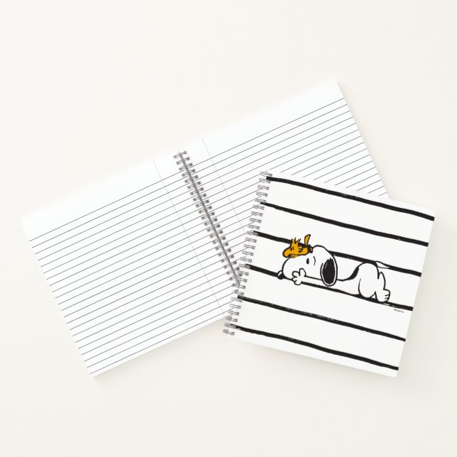 Snoopy & Woodstock | Smile Giggle Laugh Notebook (Inside)