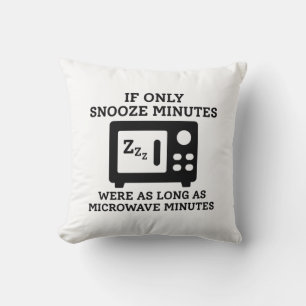 Snooze Minutes Cushion