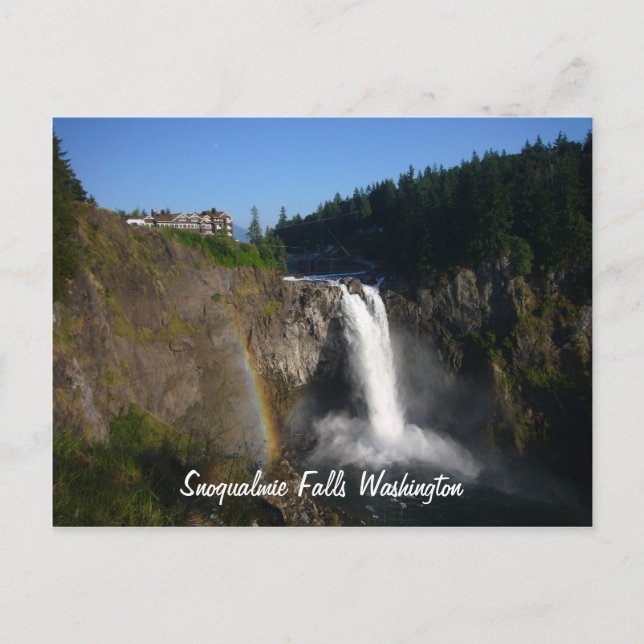 Snoqualmie Falls Postcard (Front)