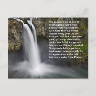 Snoqualmie Falls postcard