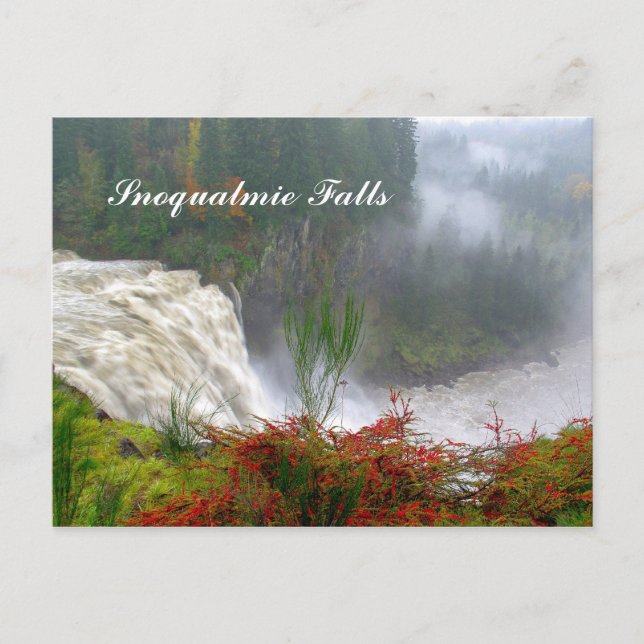 Snoqualmie Falls Postcard (Front)