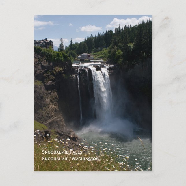 Snoqualmie Falls Postcard (Front)