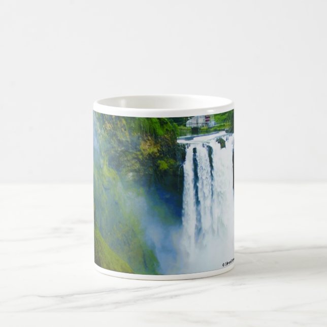 Snoqualmie Falls Power House Coffee Mug (Center)