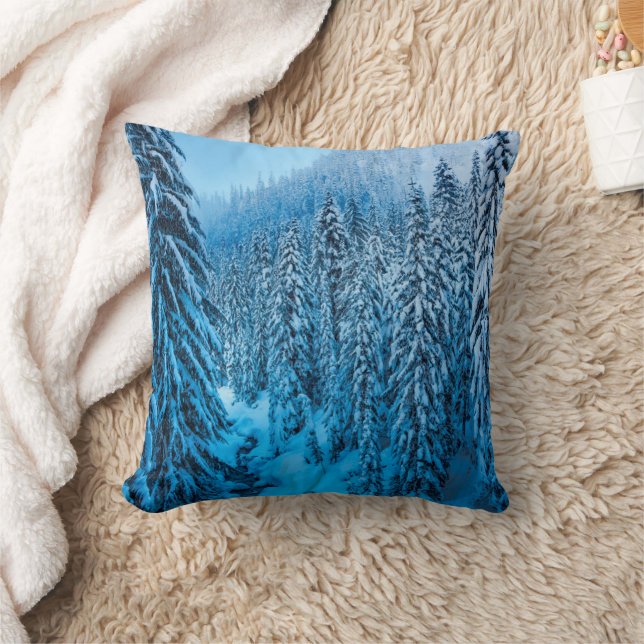 Snoqualmie Pass, Washington State. Cushion (Blanket)
