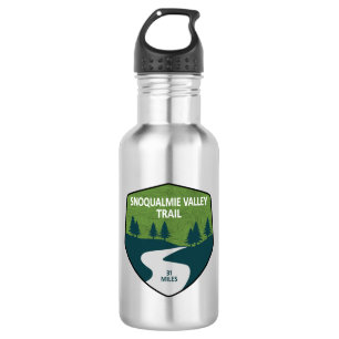Snoqualmie Valley Trail Washington State 532 Ml Water Bottle