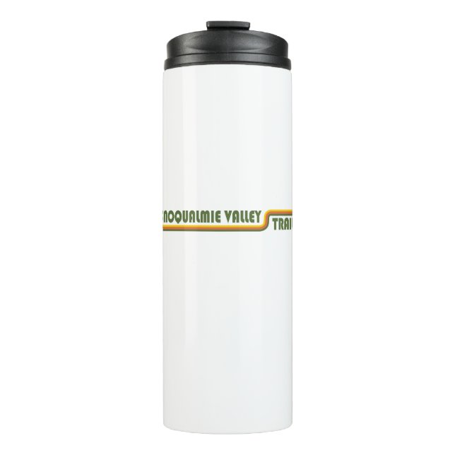Snoqualmie Valley Trail Washington State Thermal Tumbler (Front)