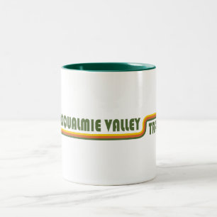 Snoqualmie Valley Trail Washington State Two-Tone Coffee Mug