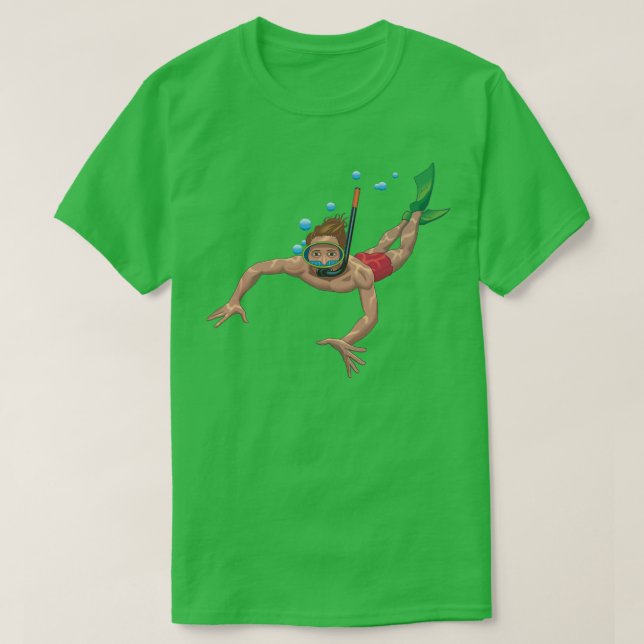 Snorkelling 1 T-Shirt (Design Front)