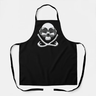 Snorkelling and Scuba Diving Pirate Skull Flag Apron