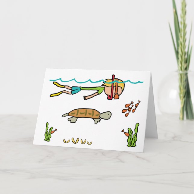 Snorkelling Card (Front)