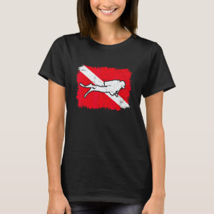 Snorkelling For Men Women Vintage Scuba Diving Fl T-Shirt