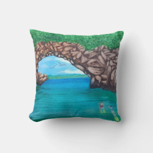 Snorkelling in Paradise Cushion