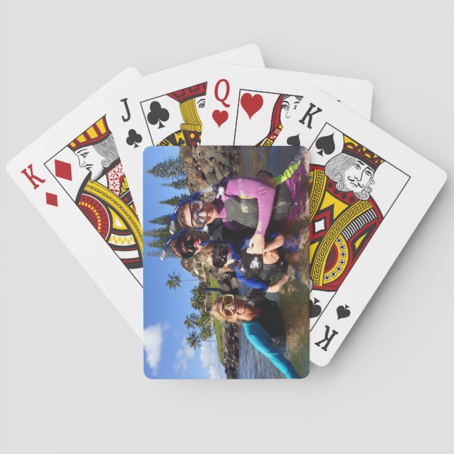 Snorkelling Playing Cards (Back)