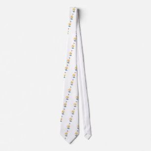 Snorkelling White Goose Tie
