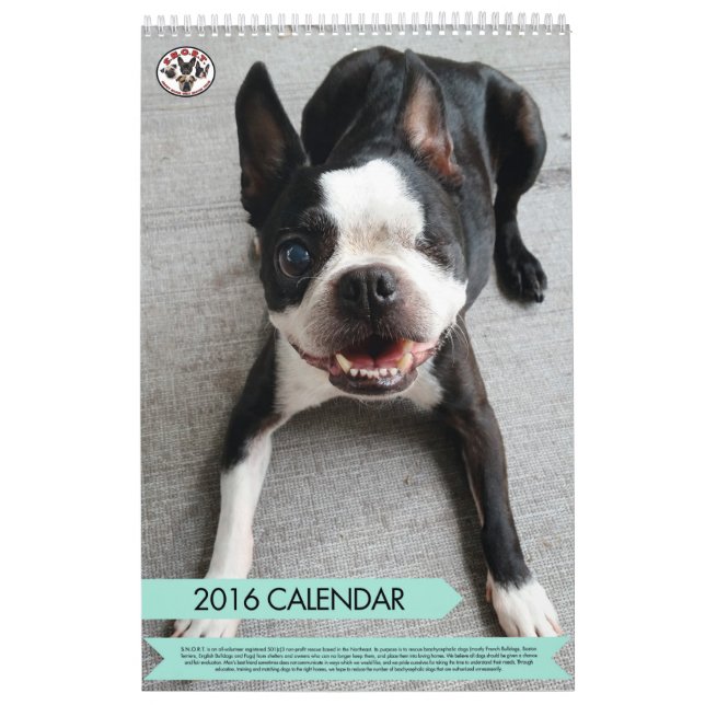SNORT 2016 Calendar (Cover)