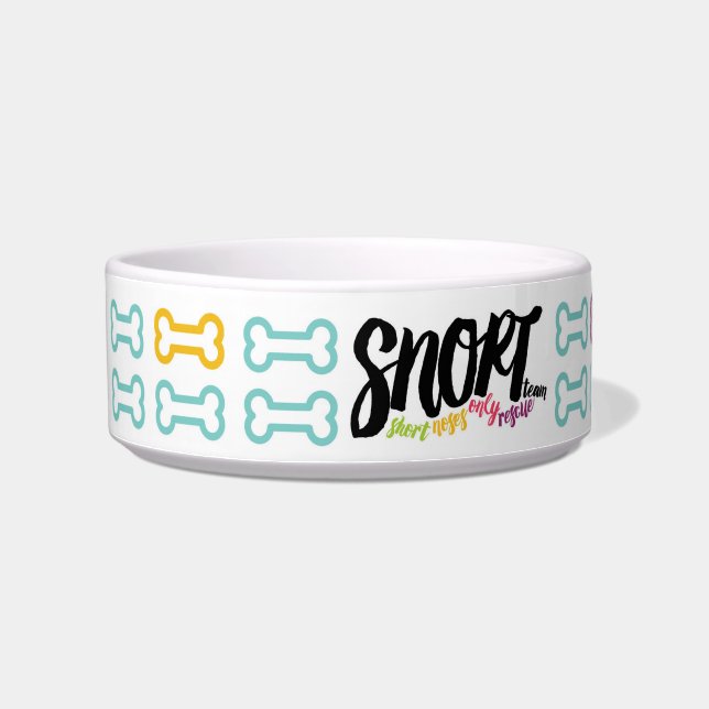 SNORT doggy bowl (Left)