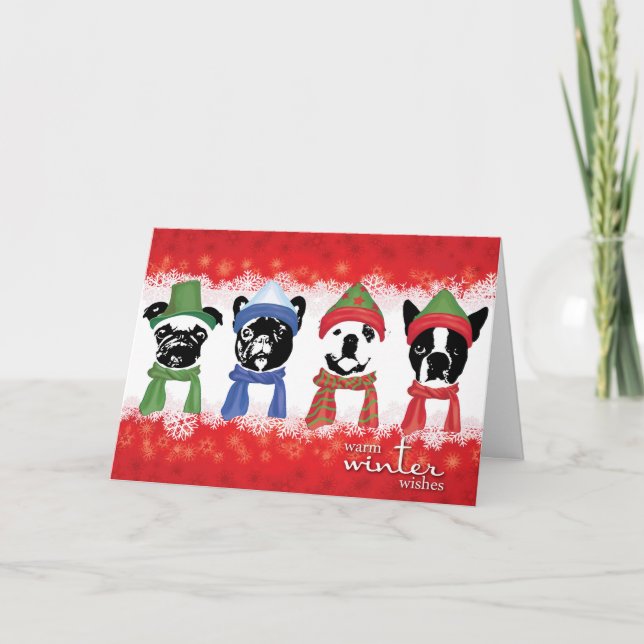 SNORT Holiday Card (Large - 7" x 5") (Front)