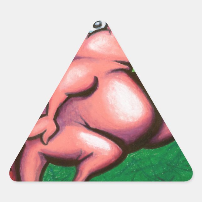 Snorts Triangle Sticker (Front)