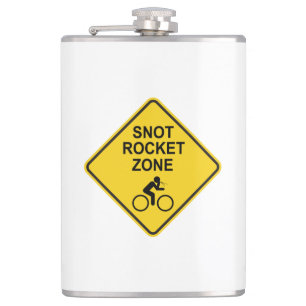 Snot Rocket Zone Hip Flask