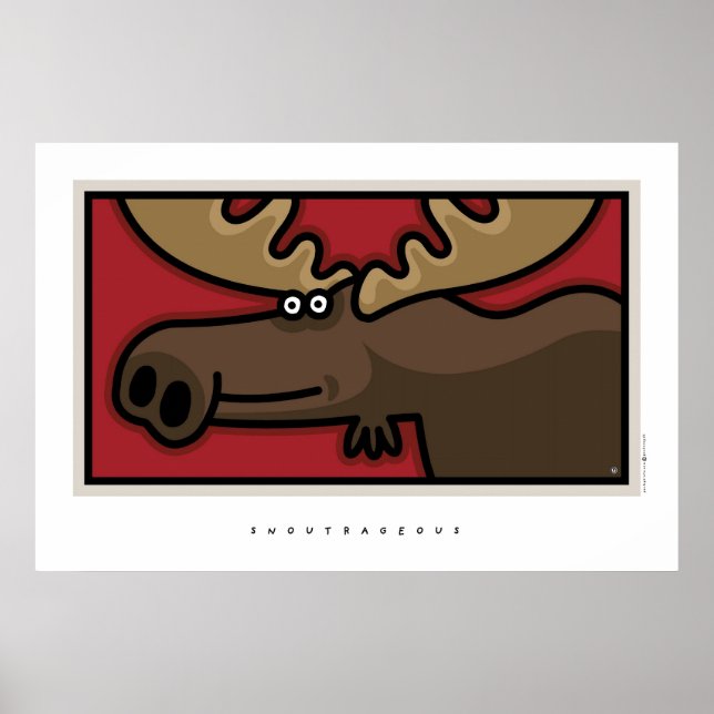 snoutrageous poster (Front)