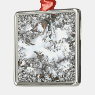 Snow Abstract Metal Tree Decoration