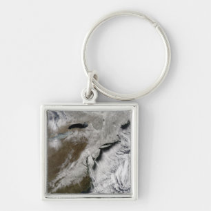 Snow across the northeastern United States Key Ring