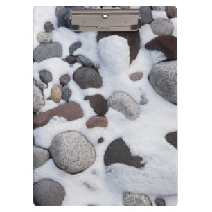 Snow And Rocks, Mt. Rainier National Park 2 Clipboard