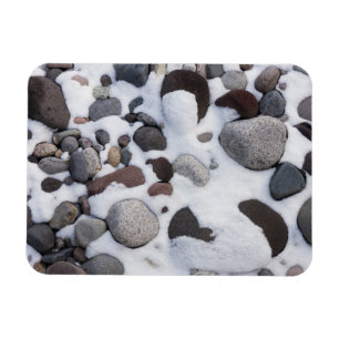 Snow And Rocks, Mt. Rainier National Park 2 Magnet