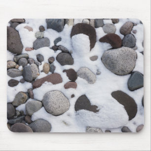 Snow And Rocks, Mt. Rainier National Park 2 Mouse Pad