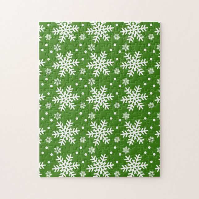 Snow and Snowflakes Jigsaw Puzzle (Vertical)