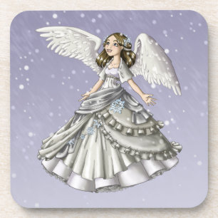 Snow Angel Coaster