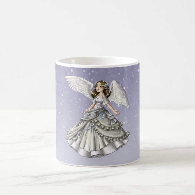 Snow Angel Coffee Mug (Center)