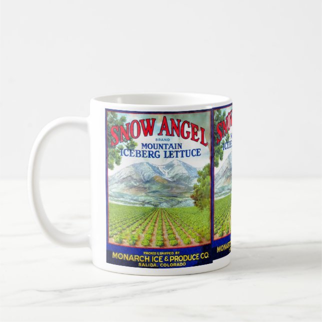 Snow Angel Coffee Mug (Left)
