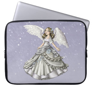 Snow Angel Laptop Sleeve
