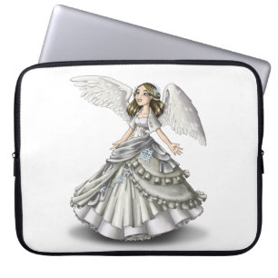 Snow Angel Laptop Sleeve