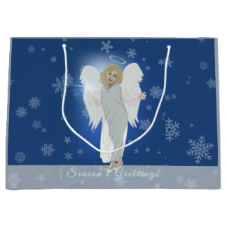 Snow Angel Large Gift Bag