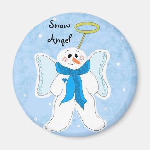 Snow Angel Magnet